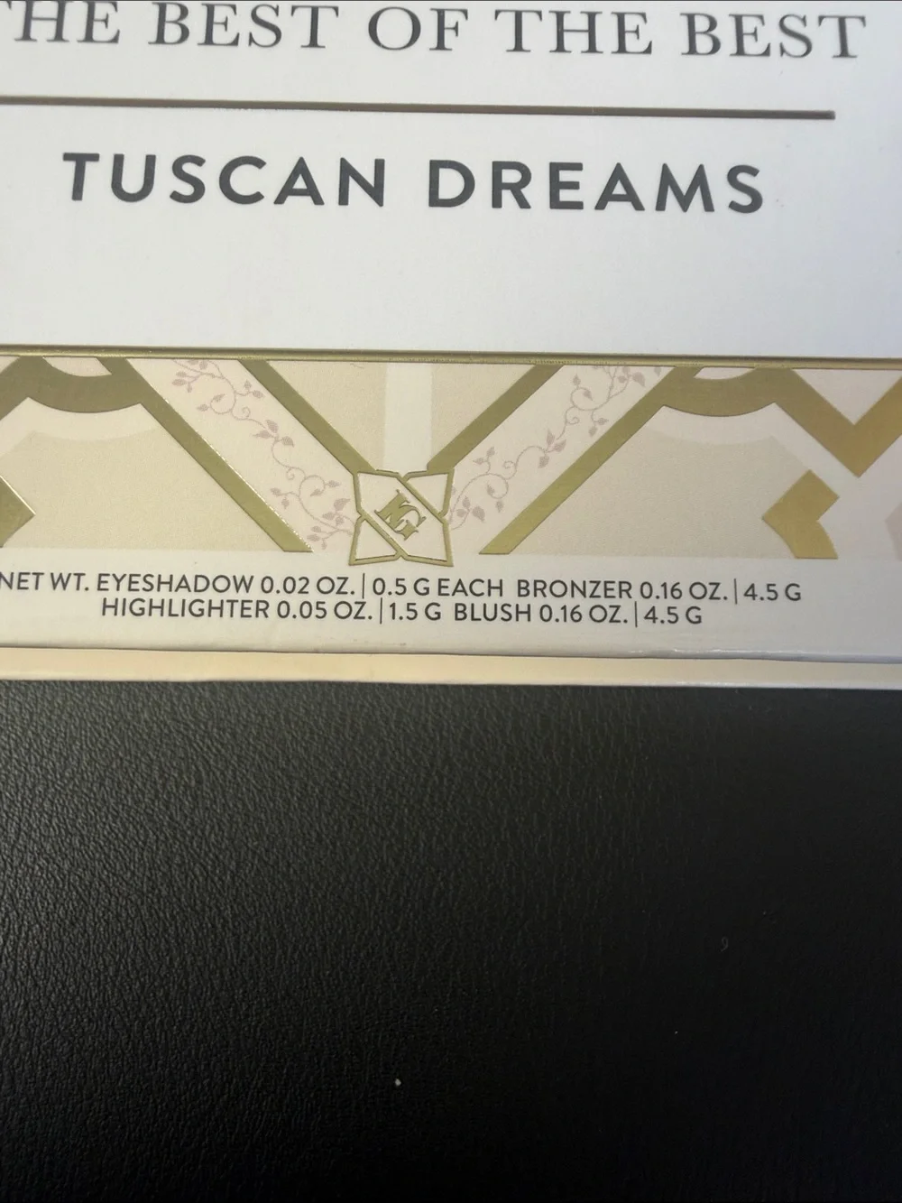 Laura Geller Tuscan Dreams Baked Face & Eye Palette New in Box